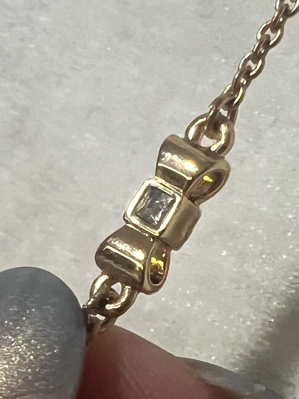 kate spade Long Gold Station Necklace